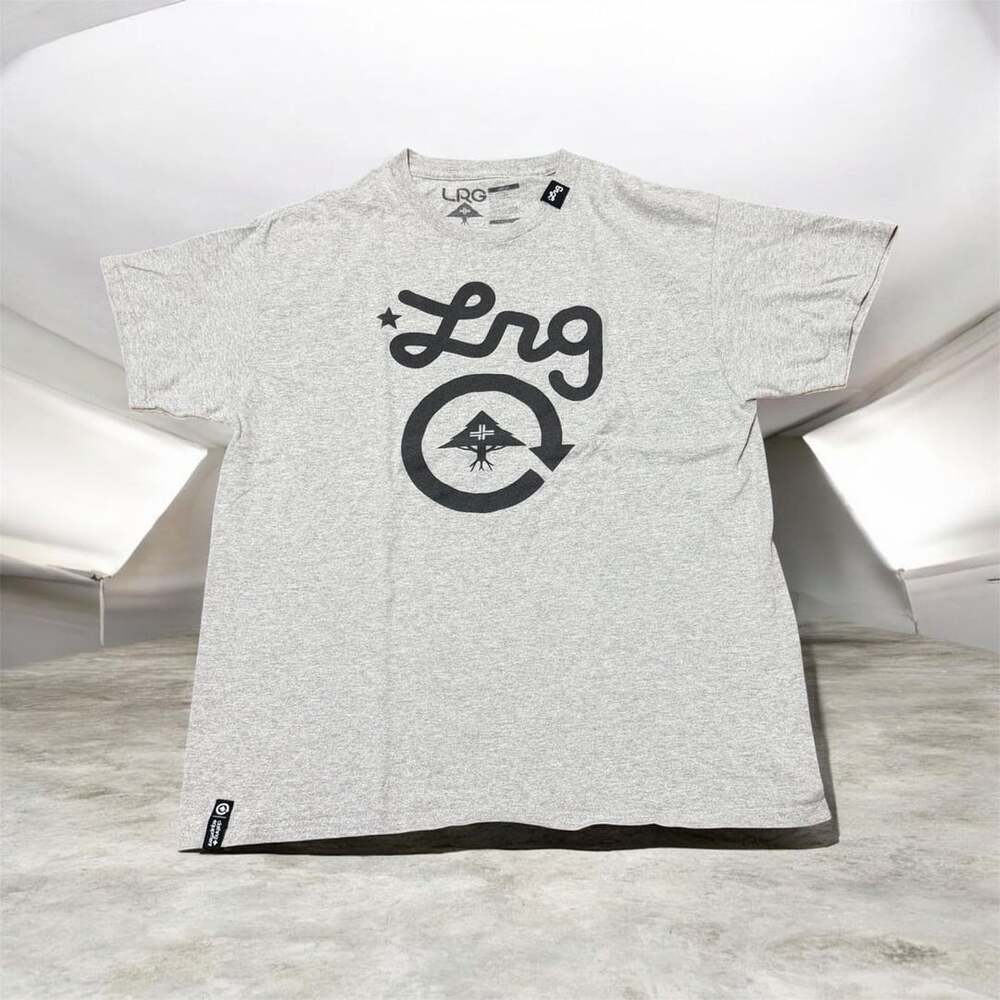 LRG Cycle Logo Graphic T-Shirt Heather Grey